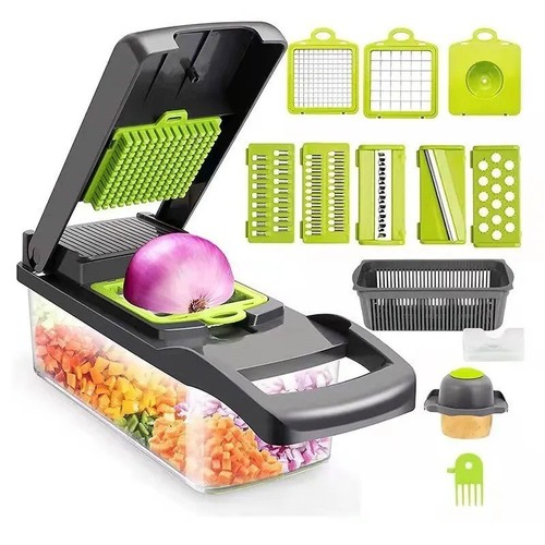 Vegetable chopper - 16-in-1,