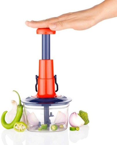Manual hand press garlic - hand, onion
